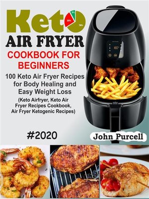 cover image of Keto Air Fryer Cookbook for Beginners
